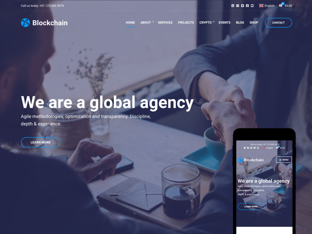 Blockchain - Ignition – Business Theme