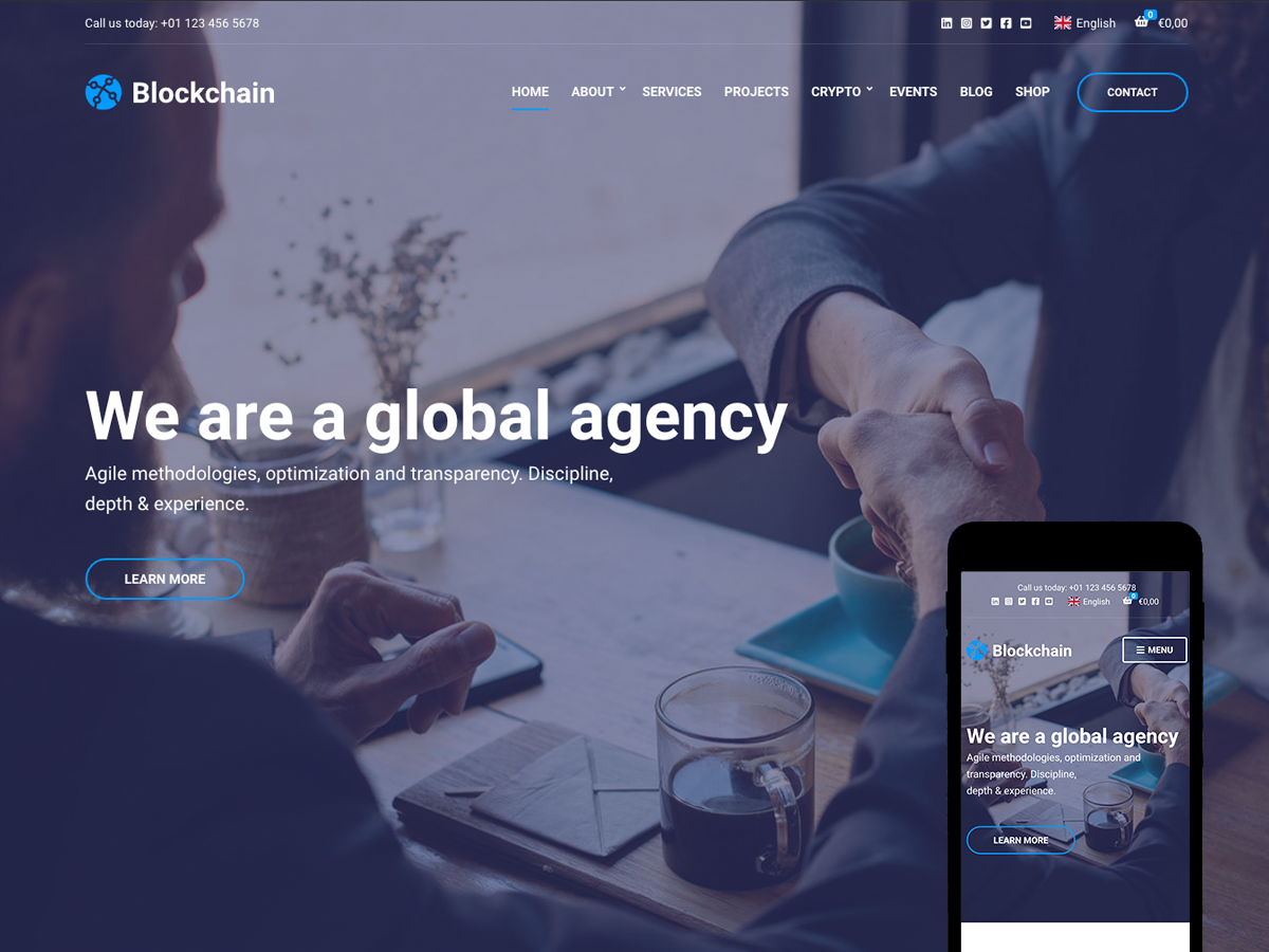 Blockchain - Ignition – Business Theme