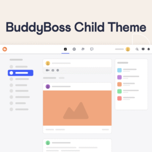 BuddyBoss Child – Multipurpose Theme