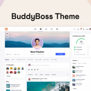 BuddyBoss Theme – Multipurpose Theme