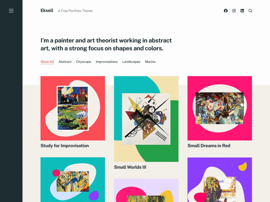 Eksell – Blog Theme
